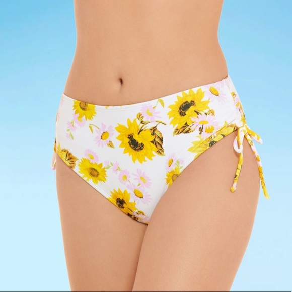 Decree Other - Floral High Waist Bikini Swimsuit Bottom Juniors